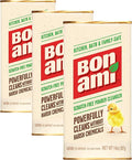 BON AMI Powder Cleanser for Kitchens & Bathrooms - All Types of Surfaces, Cleans Grime & Dirt, Polishes Surfaces, Absorbs Odors (Pack of 3)