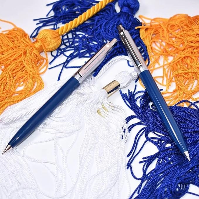 Sheaffer Sentinel Blue Ballpoint Pen with Chrome Trim