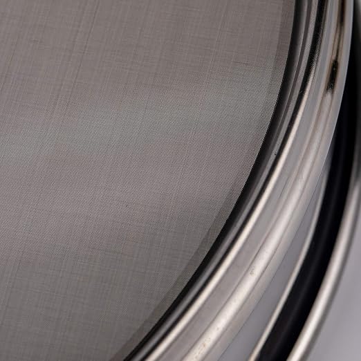 φ20×4.5cm 120 Mesh 304 Stainless Lab Sieves Economy Test Sieve 304 Stainless Steel Wire Cloth（0.125mm）