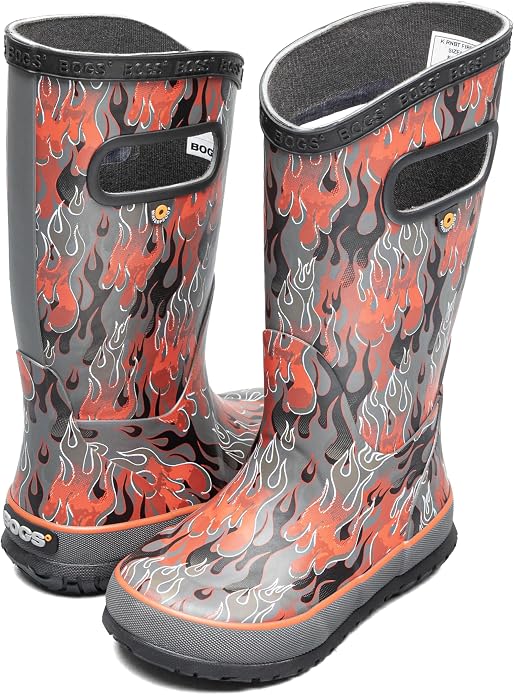 Bogs Kids Rain Boot Brush Camo (Little Kid/Big Kid)