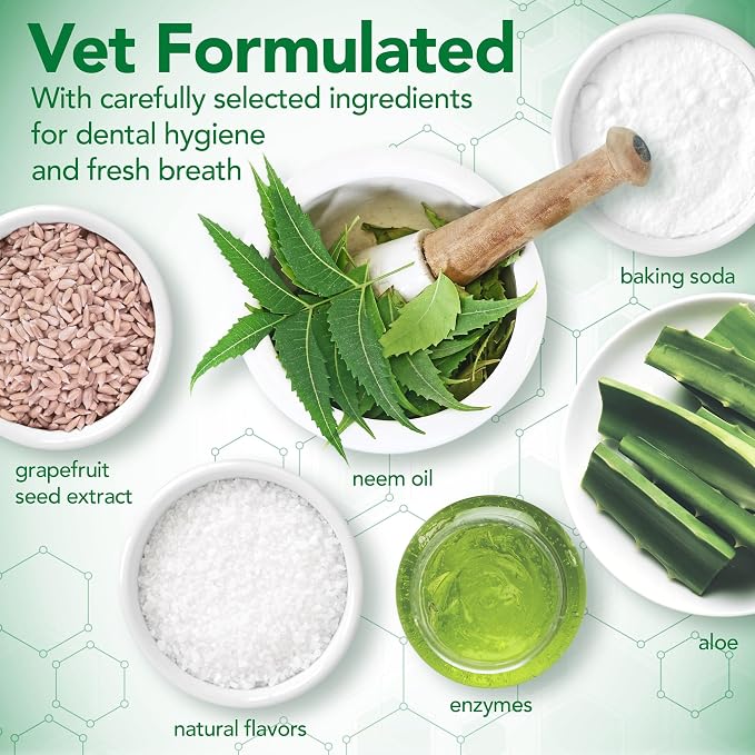 Vet's Best Enzymatic Dog Toothpaste Dental Gel, 12 Pack, 3.5 oz Tubes | Enzymatic Dental Gel, Helps Remove Plaque & Tartar, Freshens Breath, Vet Formulated, Twelve 3.5 oz Tubes