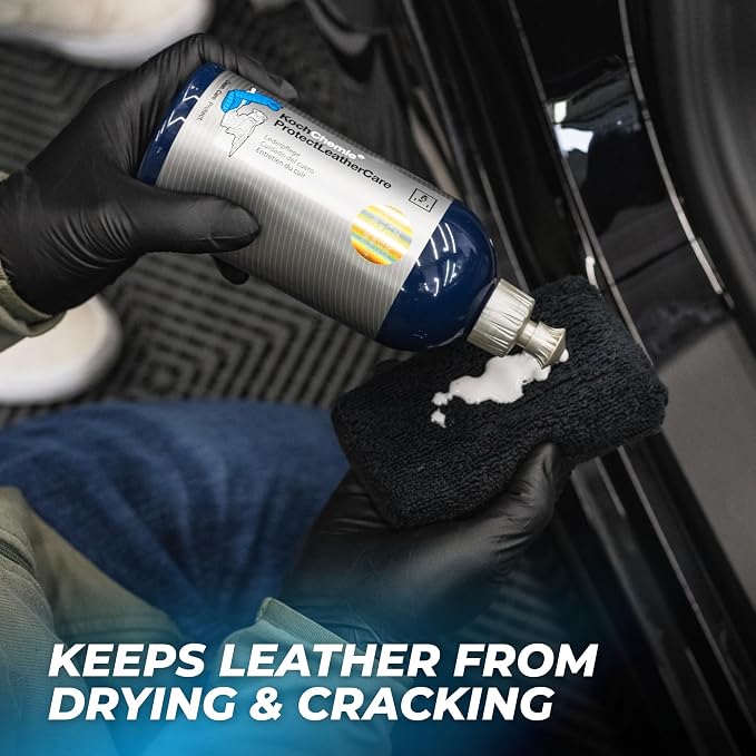 The Rag Company - Complete Leather & Interior Car Cleaning Kit - Includes Glass and Interior Cleaners, Leather Care, Microfiber Towels, Brushes and Scrubbers, Cloths, Applicators - 33 Item Set