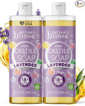 Brittanie’s Pure Castile Liquid Soap Refill, Lavender, 32 Ounce 2 Pack | Dish Soap, Hair & Body, Laundry, Home, Gentle and Pure, Made with Natural Luxurious Oils, Vegan & Gluten Free Non-GMO