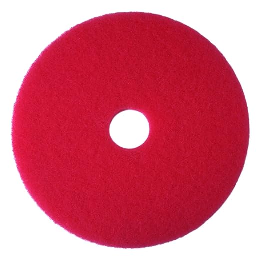 3M Red Buffer Pad 5100, 23 in
