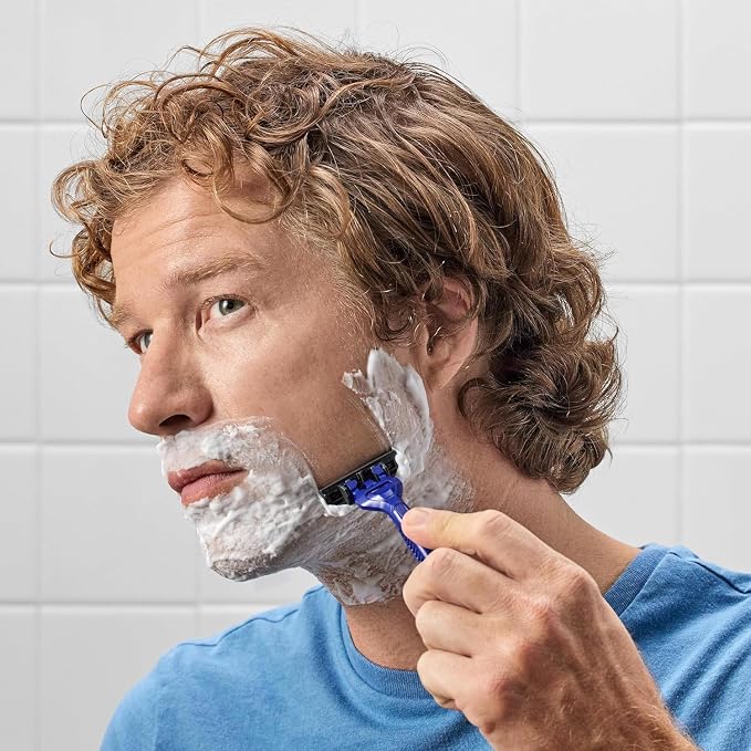 Harry's Disposable Razors for Men - 32 Count (8 count, Pack of 4) | 3-Blade, Travel and On-the-Go Convenience
