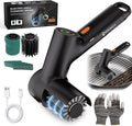 Electric Grill Brush for Outdoor Grill, BBQ Grill Cleaner Cleaning Brush with Stainless Steel Rotary Head, 500RPM Motorized, 3 Speed Modes, 120Mins Runtime, No Bristle Shedding, Gifts for Men/Dad