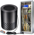 Gun Safe Dehumidifier Electric, Dehumidifier for Gun Safe Dryer, Plug in Gun Safe Heater, 360° Heating Circular Air with Built-in Fan