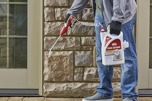 Ortho Home Defense Insect Killer for Indoor and Perimeter2 with Comfort Wand - Ready-To-Use Bug Spray, Kills Ants, Cockroaches & Spiders, 1.1 gal. (2-pack)