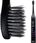 EZZI Sonic Electric Toothbrush | Ultra Soft Tapered Bristles | 60-Day Rechargeable Battery | 42,000 Vibrations/Min | for Adults, Sensitive Teeth, Receding Gum Disease, Whitening, Braces, Travel