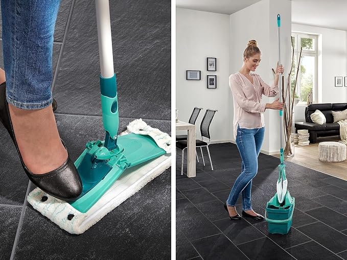 Leifheit 55356 Combi Flat Mop/Bucket and Wringer Set