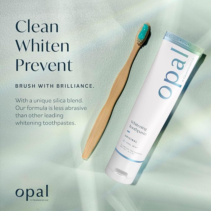 Opalescence Opal Whitening Toothpaste 4.7oz - Mint - 3 Pack - 5760-3 | Original Formula Oral Care Whitening Toothpaste With Fluoride for Daily Use, Surface Stain Removal and Enamel Strength