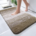 OLANLY Small Bathroom Rugs Mat 24x16, Extra Soft Absorbent Microfiber Bath Rugs, Rubber Backing, Quick Dry, Machine Washable Bath Mat for Bathroom Floor, Tub and Shower, Home Decor Accessories, Coffee