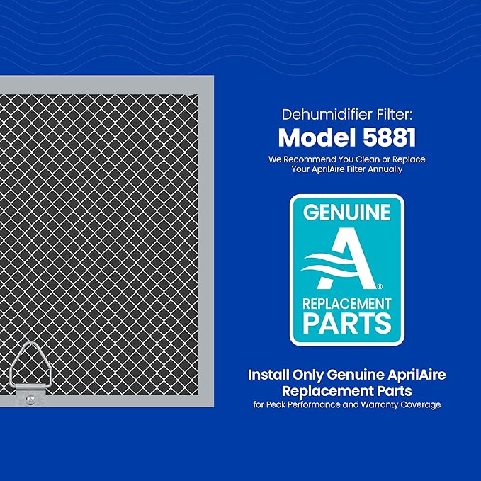 AprilAire E100W Wi-Fi Dehumidifier – 100 PPD for Crawl Spaces, Basements, Whole Houses up to 5,500 Sq. Ft., Part of the AprilAire Healthy Air System