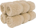 American Soft Linen 100% Cotton Luxury Turkish Towels, 4 PC Washcloth Set | Soft Absorbent Quick Dry OEKO Tex Standard 100 Certificated Durable Machine Washable Premium Hotel Quality