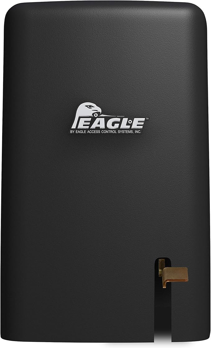 Commercial Sliding Gate Opener Eagle-2000 FR 1/2 Horse Power Motorize Slide Gate Operator for Large 45’ feet Gates or 1000lbs Weight Capacity with 2 Wireless Remotes, 1 Receiver, and Photo Eye.