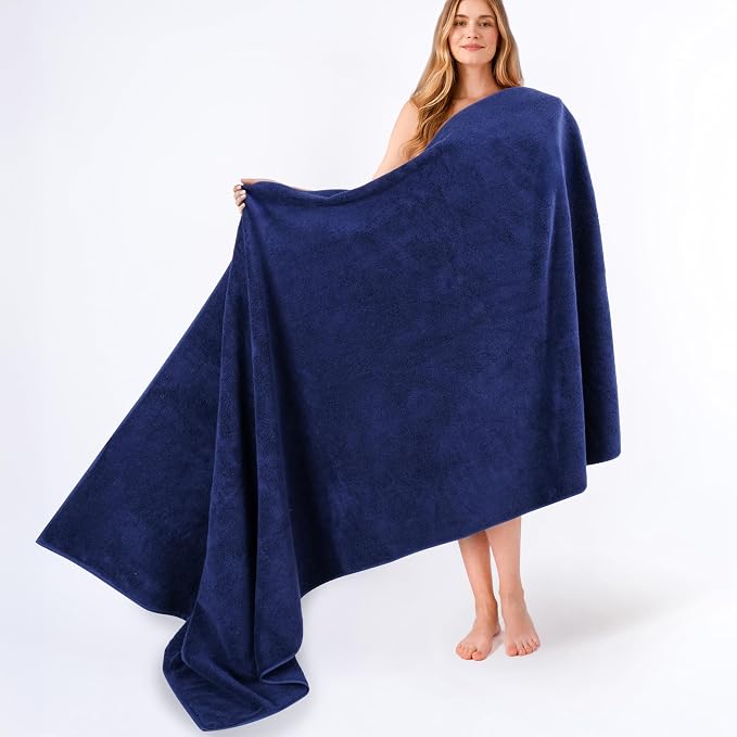 American Soft Linen 100% Cotton Luxury Turkish Towels, 40x80 XL Bath Sheet | Soft Absorbent Quick Dry OEKO Tex Standard 100 Certificated Durable Machine Washable Breathable Premium Hotel Quality