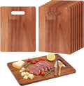 Vesici 18 Pack Laser Engraving Walnut Cutting Board Blanks, 14 x 11 Inch Walnut Cutting Boards with Handles, Bulk Craft Boards for Wood Burning, Custom Engraving Gifts