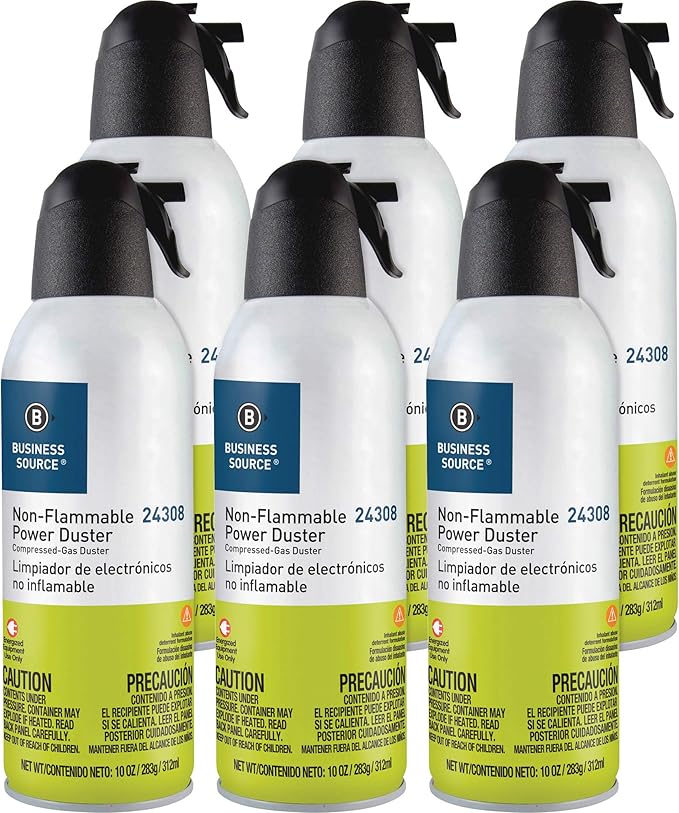 Business Source Nonflammable Power Duster, 6/PK