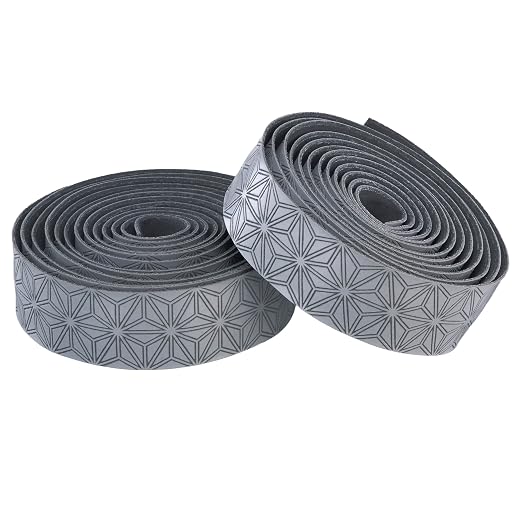 Supacaz Super Sticky Kush Gravel Bar Tape - Cycling Road Bike Handlebar Grip Tape Wrap (Gunmetal)