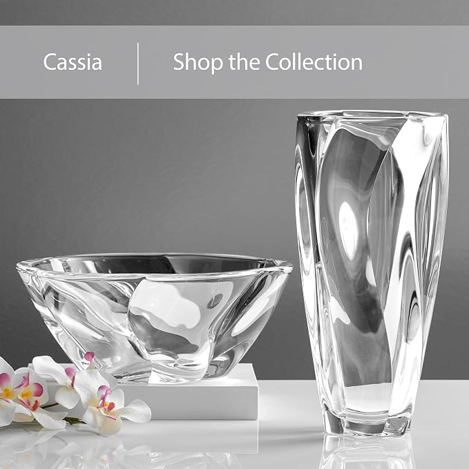 Mikasa Cassia Crystal Glass Bowl, 11 Inch