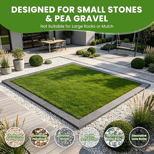 Mulch & Rock Glue for Landscaping, 64 OZ Multi-Purpose Gravel Binder | Weatherproof Permeable Binder for Pea Gravel, River Rock & Pebbles; Pet-safe Adhesive for Patios, Walkways, Driveways, Yard