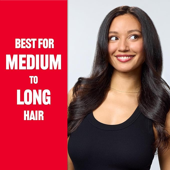 REVLON One-Step Volumizer Hair Dryer and Styler – Easy Salon-Style Blowouts – Less Frizz, More Shine, and Reduced Heat Damage, for All Hair Types and Lengths (Black)