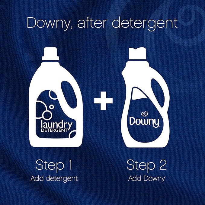 Downy April Fresh Liquid Fabric Conditioner (Fabric Softener), 12 Loads 10 fl oz