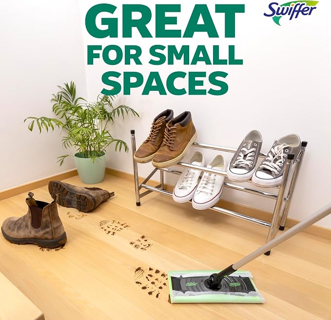 Swiffer Heavy Duty Mop Wet Multi-Surface Cloth Refills for Floor Mopping and Cleaning, Hardwood Floor Cleaner, 20 Count (Pack of 6)