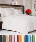 Duvet Cover Oversized King Size Set - Extra Soft Oversized King Duvet Cover 120" x 98" with 2 Pillow Shams for Women, Men, Kids & Teens - Comfy Hotel Luxury w/ Zipper Closures & Ties (Antique White)