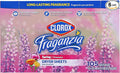 Clorox Fraganzia Fabric Softener Dryer Sheets, Wrinkle Reducing and Anti Static Laundry Dryer Sheets for Great Smelling Clothes, Softens Fabrics, Fresh Spring Scent, 105 Count - 6 Pack