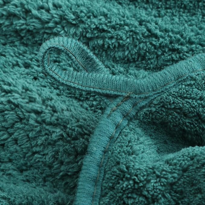 YTYC 39x78 Bath Sheets,Towels for Bathroom,Teal,2-Pieces | Extra Large Bath Towels, Super Soft,Highly absorbent,Hanging Loop,Quick Drying,Light Weight,80% Polyester