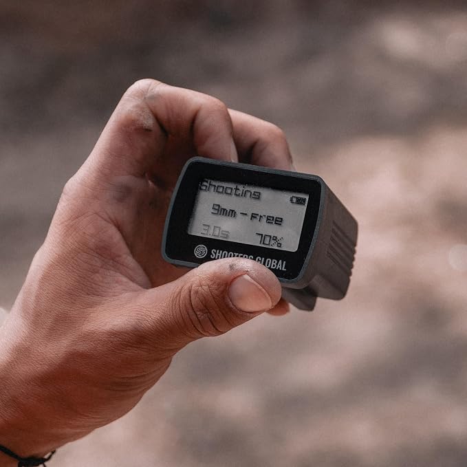 SG Timer GO | Affordable Shot Timer for Training & Dry Fire, Best Battery Life, Smart Sensor, Belt Quick Release, Bluetooth & Free Mobile app with Video Recording (Belt Quick Release + Pocket Clip)