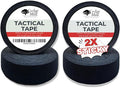 Cedar Mill Magazine Gun Tape 2-Pack Regular + 2-Pack Sticky – Water-Resistant Gun Grip Tape for Rifles, Pistols & Shotguns – Non-Reflective, No Residue, Durable Poly Cotton Wrap – 4-Pack