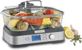 Cuisinart Glass Food Steamer, 5 Pre-Programmed Settings, 5-Liter Capacity | 5-liter poultry, grains, seafood & vegetable steamer with Keep Warm function, audible alert & Delay Start feature, STM-1000