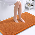 OLANLY Large Bathroom Rugs 40x24, Extra Soft Absorbent Chenille Bath Rugs, Rubber Backing Quick Dry, Machine Washable Bath Mats for Bathroom Floor, Tub and Shower, Home Decor Accessories, Clay