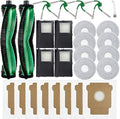 27 Pcs Accessories Kit for iRobot Roomba 415X/Plus 516 Combo/Plus 576 Combo | Replacement for Plus 415 Combo/515 Combo, 2 Roller Brush 4 Side Brushes 4 Filters 8 Mop Cloths 8 Dust Bags 1 Cleaning Tool