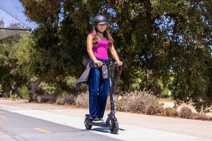 Razor C30 Electric Scooter – Up to 15.5 MPH with Cruise Control, Up to 13 Miles of Range, 300W Brushless Hub Motor, Foldable & Portable