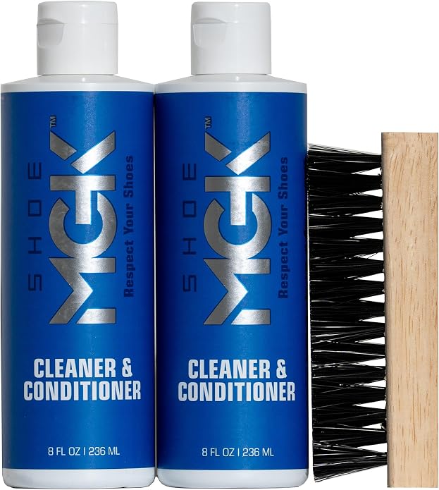 Double Pack XL Shoe Cleaning Bundle for Everyday White, Athletic & Leather Shoes