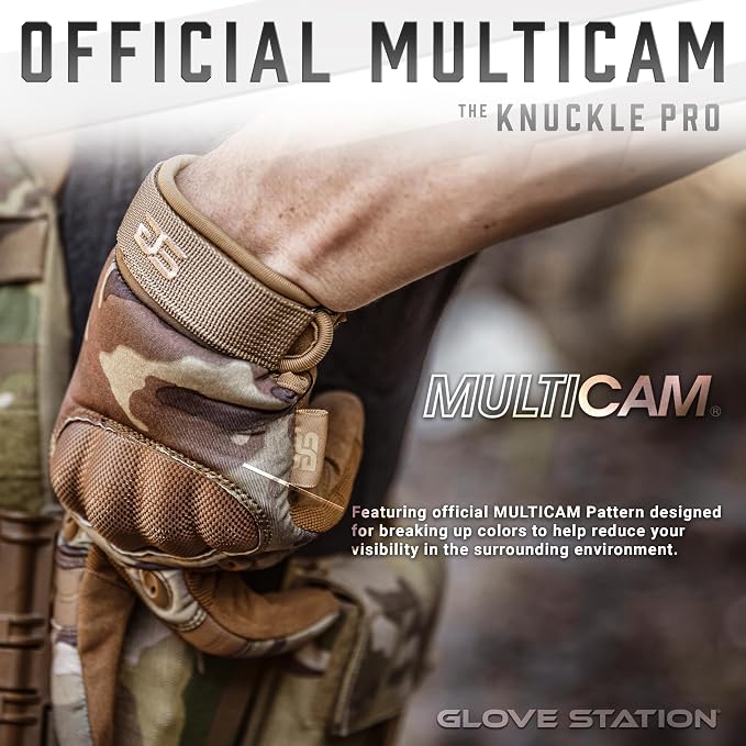 Glove Station Hard Knuckle Utility Gloves, Touchscreen, TACHK258, 2XL | TPR Impact Shield, Touchscreen Compatible - Motorcycle, Outdoor & Utility Use