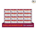 Dollar Shave Club For Women | Razor Refills (16 Pack) | 6 Stainless Steel Blades | Razors for Women, Womens Razors