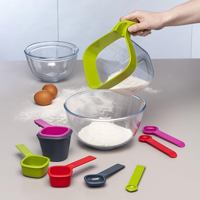 Zeal Measuring Jug Set, Lime