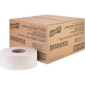 Genuine Joe Jumbo Roll Bath Tissue, 3.3" x 1000', 2-Ply, Natural, 12 Count