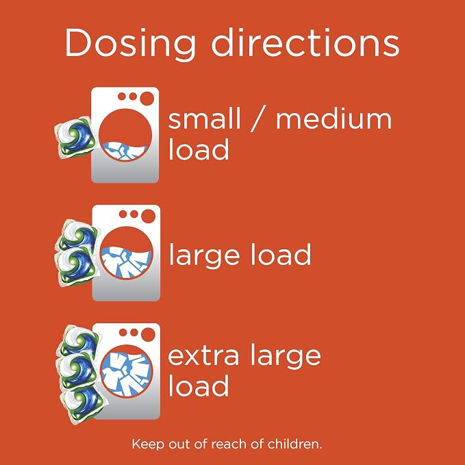 Tide PODS with Downy, Liquid Laundry Detergent Pacs, April Fresh, 12 count