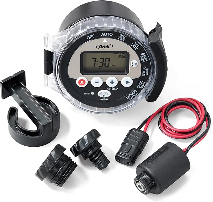 Orbit 57865 Outdoor Battery-Powered Water Sprinkler Controller