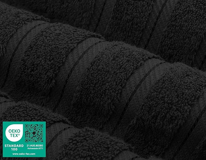 American Soft Linen 100% Cotton Luxury Turkish Towels, 3 Piece Towel Set | Soft Absorbent Quick Dry OEKO Tex Standard 100 Certificated Durable Machine Washable Breathable Premium Hotel Quality