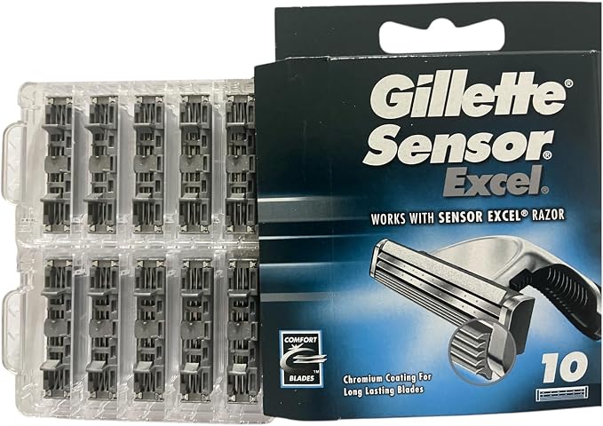 Gillette Sensor Excel-50 Count (5 x 10)