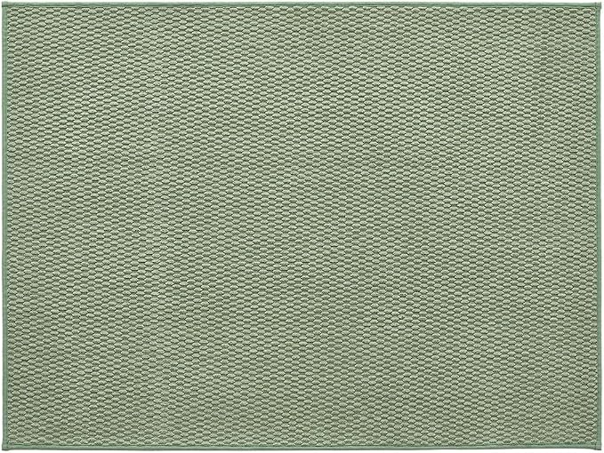 TYUU Large Bathroom Rugs Non Slip Washable Bath Rugs Super Absorbent Bathroom Rug Thin Quick Dry Low Pile Bath Mats, Sage Green 36"x48"