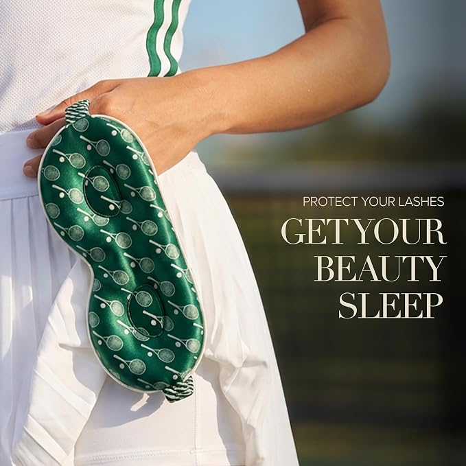 slip Pure Silk Contour Sleep Mask: Protect Your Delicate Lashes with Our Innovative, Lash-Friendly Design. Beauty Sleep with Slipsilk™ Comfort, 1 Contour Mask, Sleep & Leisure Club