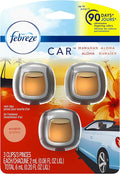 Febreze Car Vent Clip Air Freshener, Hawaiian Aloha, 0.037 Pound