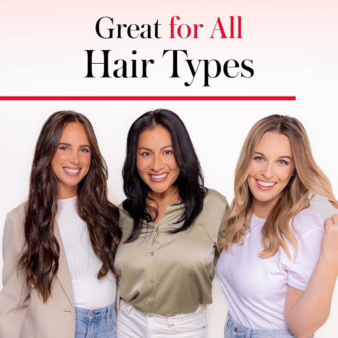 REVLON Perfect Match Hot Styler Heated Styling Brush, 1¾ Inch Round Hair Brush for Blowout Refreshing Curls, Volume, and Body, Ionic Technology, Triple Oil Infused Barrel